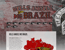 Tablet Screenshot of hells-angels.com.br
