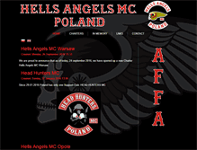 Tablet Screenshot of hells-angels.pl