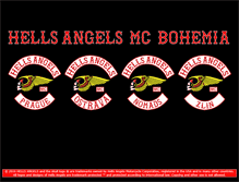 Tablet Screenshot of hells-angels.cz