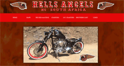 Desktop Screenshot of hells-angels.co.za